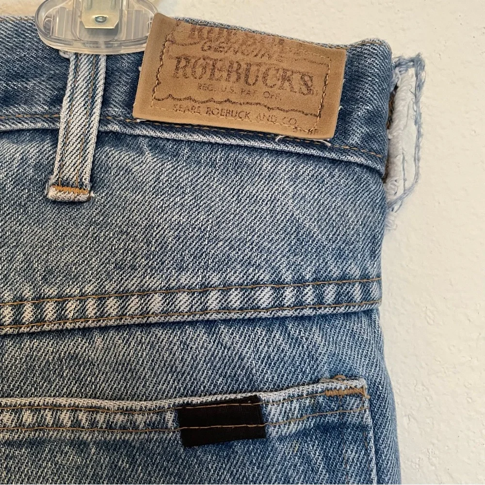 Vintage‎ Sears Roebuck & Co Jeans Men’s Size 34”x 29” Medium Wash